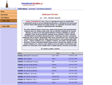 Tablet Screenshot of demokracie.krumlov.cz